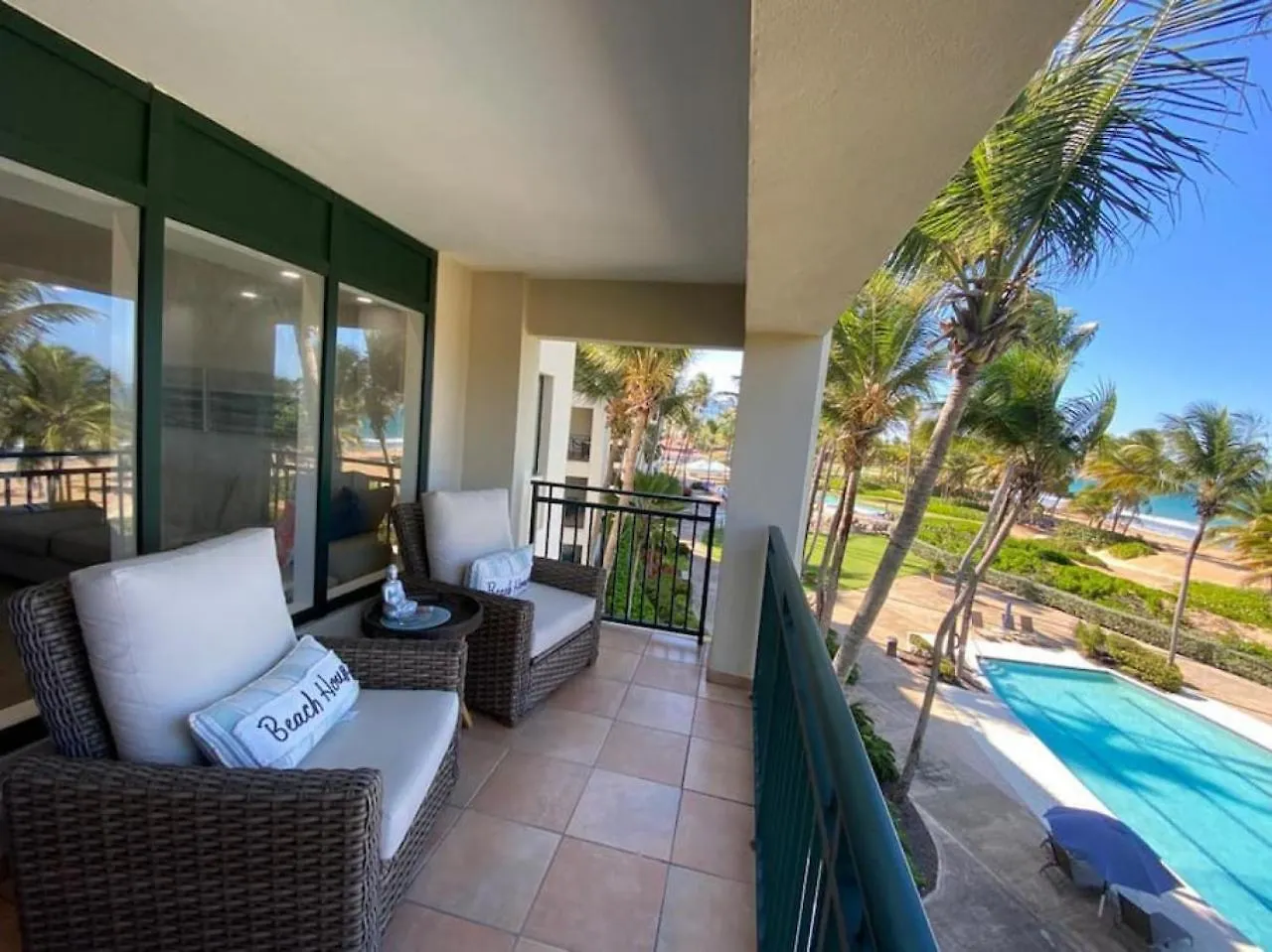 Nyaraló Luxury Beachfront 2 Bedroom At Wyndham Rio Mar, Pr Luquillo